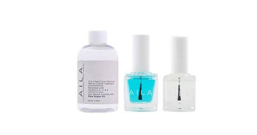 Essential Kit - Nail Polish Remover, Base Coat, Gel Top Coat